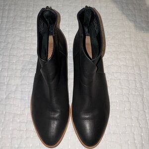 Sleek Black Ankle Booties